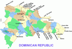 Карты Санто Доминго 
