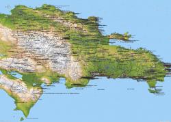 Доминикана на карте мира